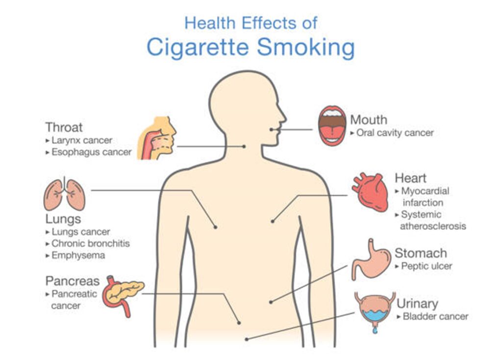  smoking affect other parts of our body