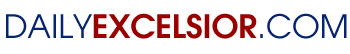 Daily Excelsior logo for DailyExcelsior.com, with 'DAILY' in blue, 'EXCELSIOR' in red, and '.COM' in blue.