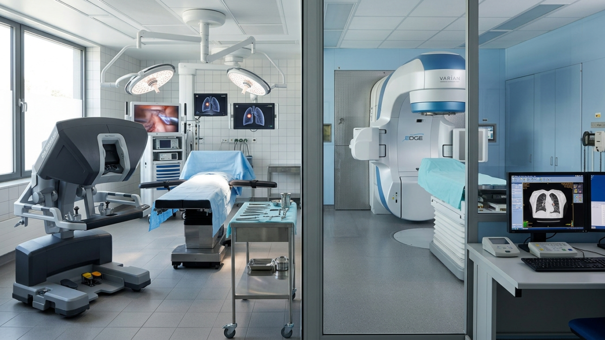 Surgery vs Radiation Which for Early Stage Lung Cancer