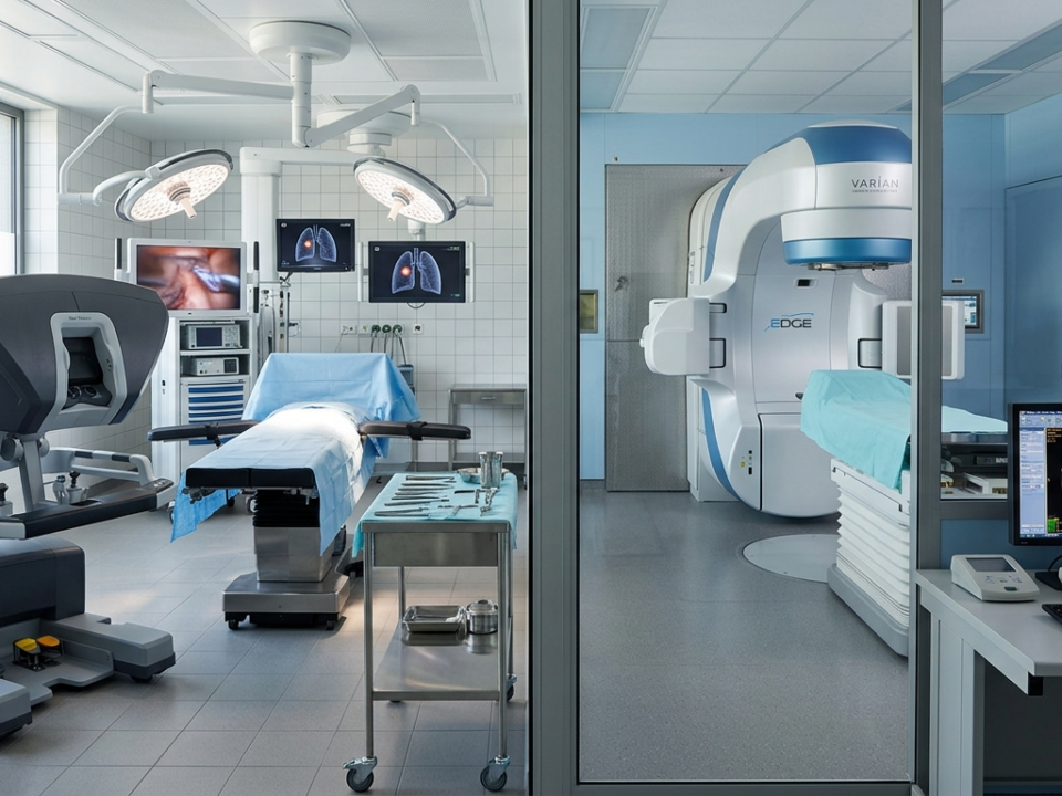 Surgery vs Radiation Which for Early Stage Lung Cancer